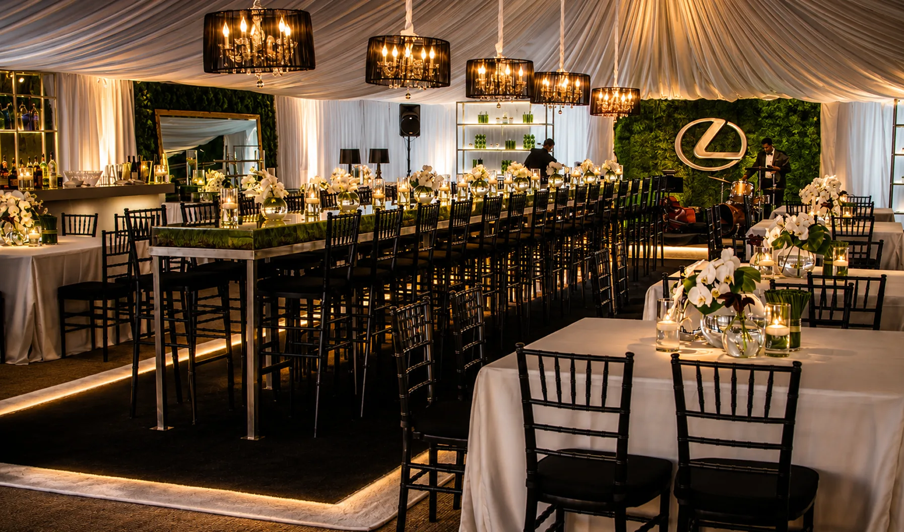 Lexus event produced by Tom Bercu Presents
