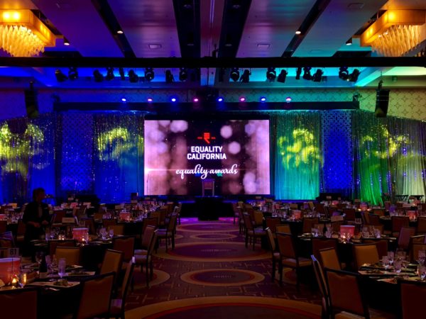 EQCA Equality Awards and Fundraising Event Design